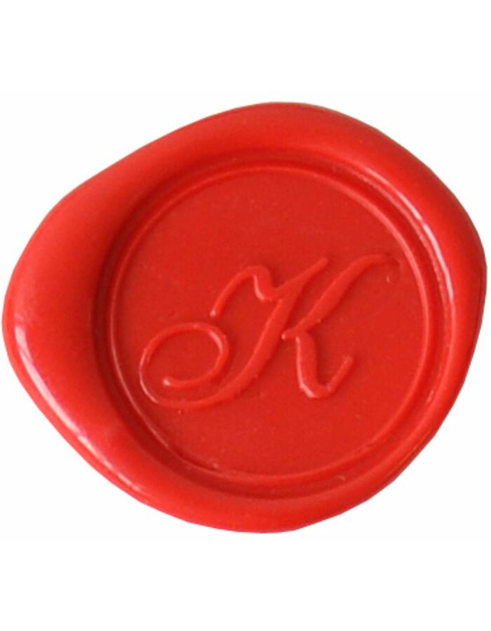 J. Herbin Siegel rund mit Holzgriff-Petschaft, Buchstabe