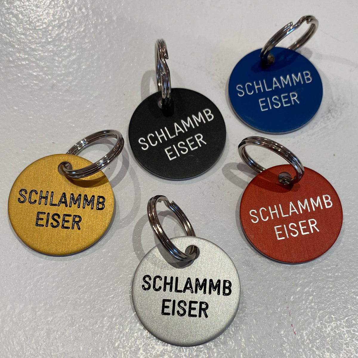 Schlüsselanhänger &quot;SCHLAMMBEISSER&quot;