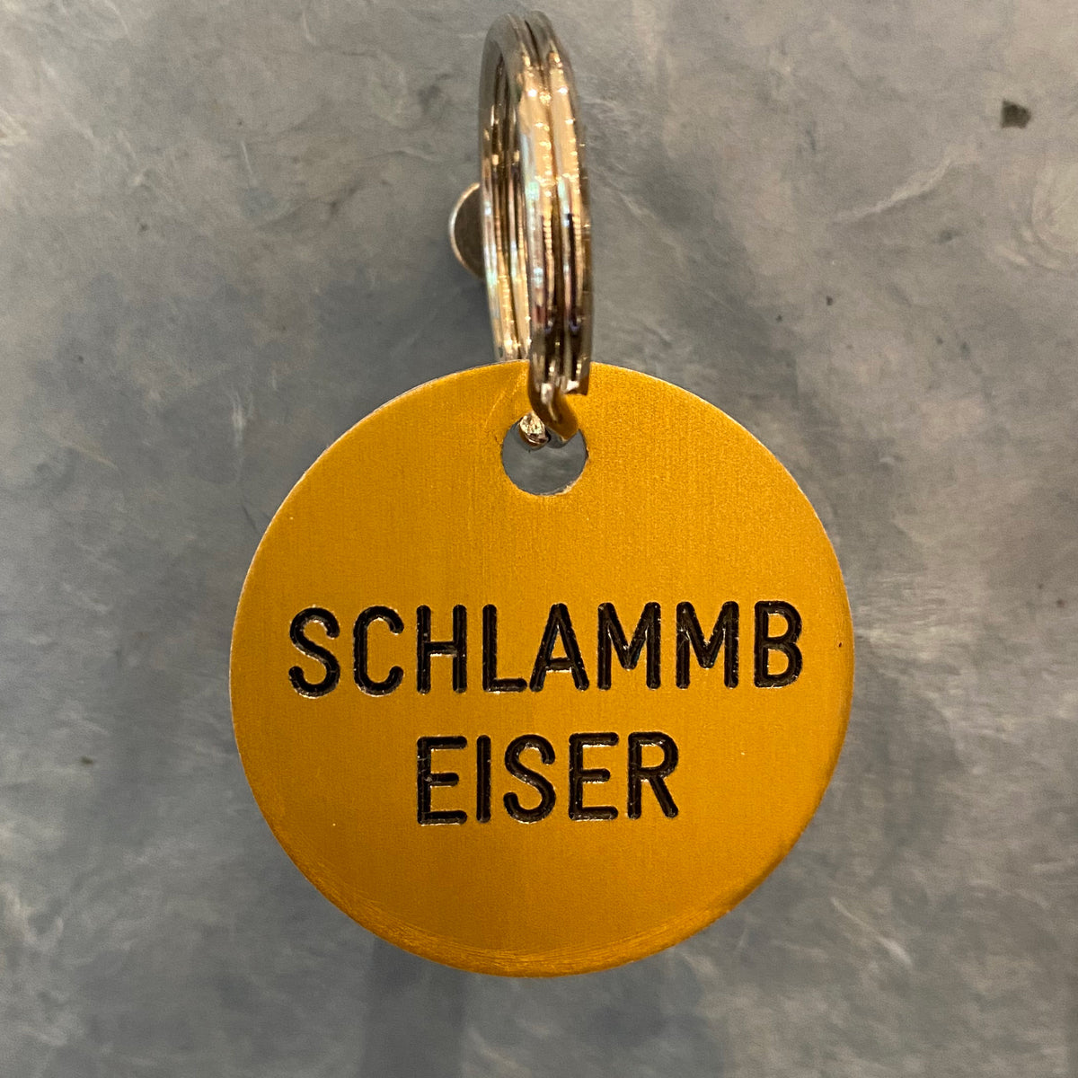 Schlüsselanhänger &quot;SCHLAMMBEISSER&quot;