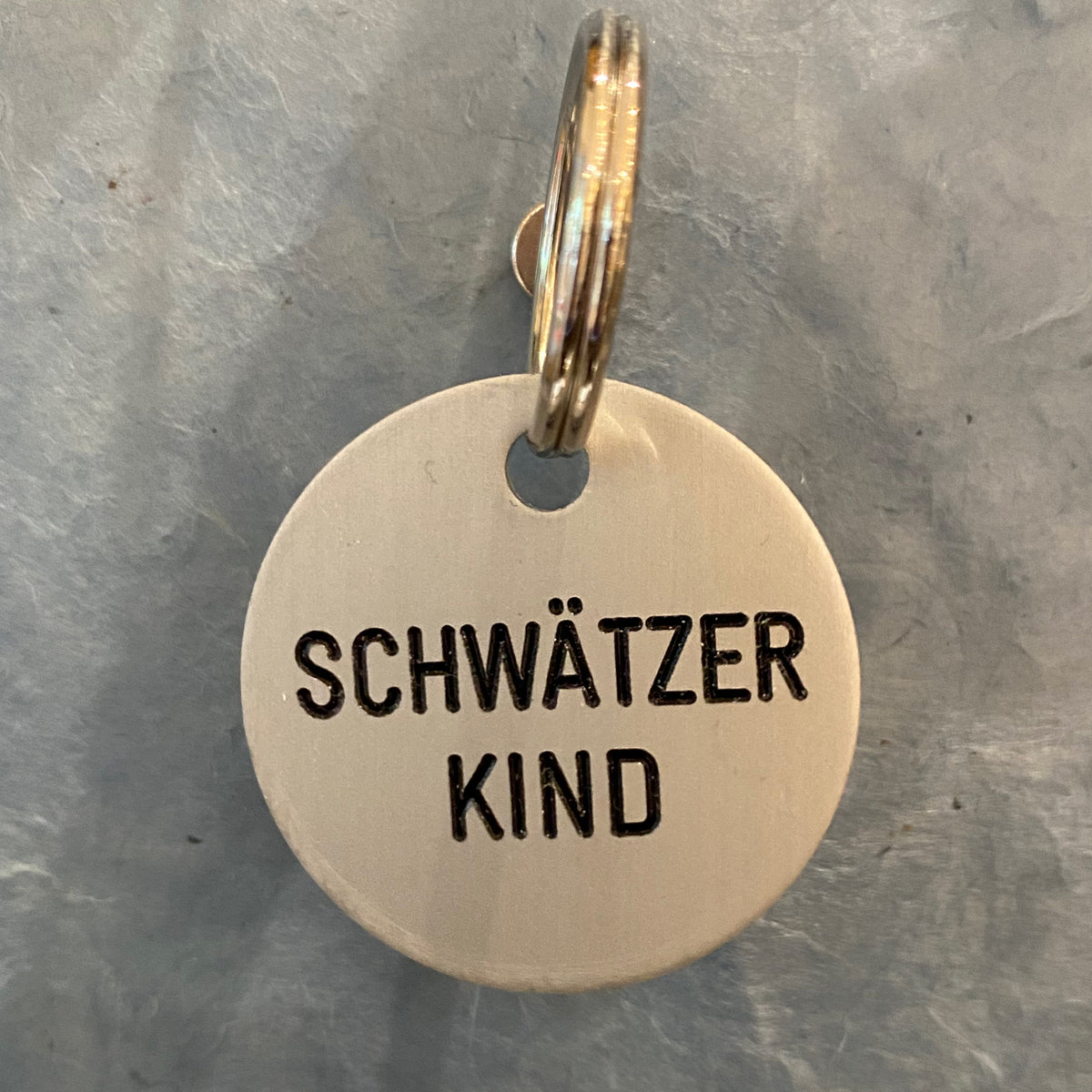 Schlüsselanhänger &quot;SCHWÄTZERKIND&quot;