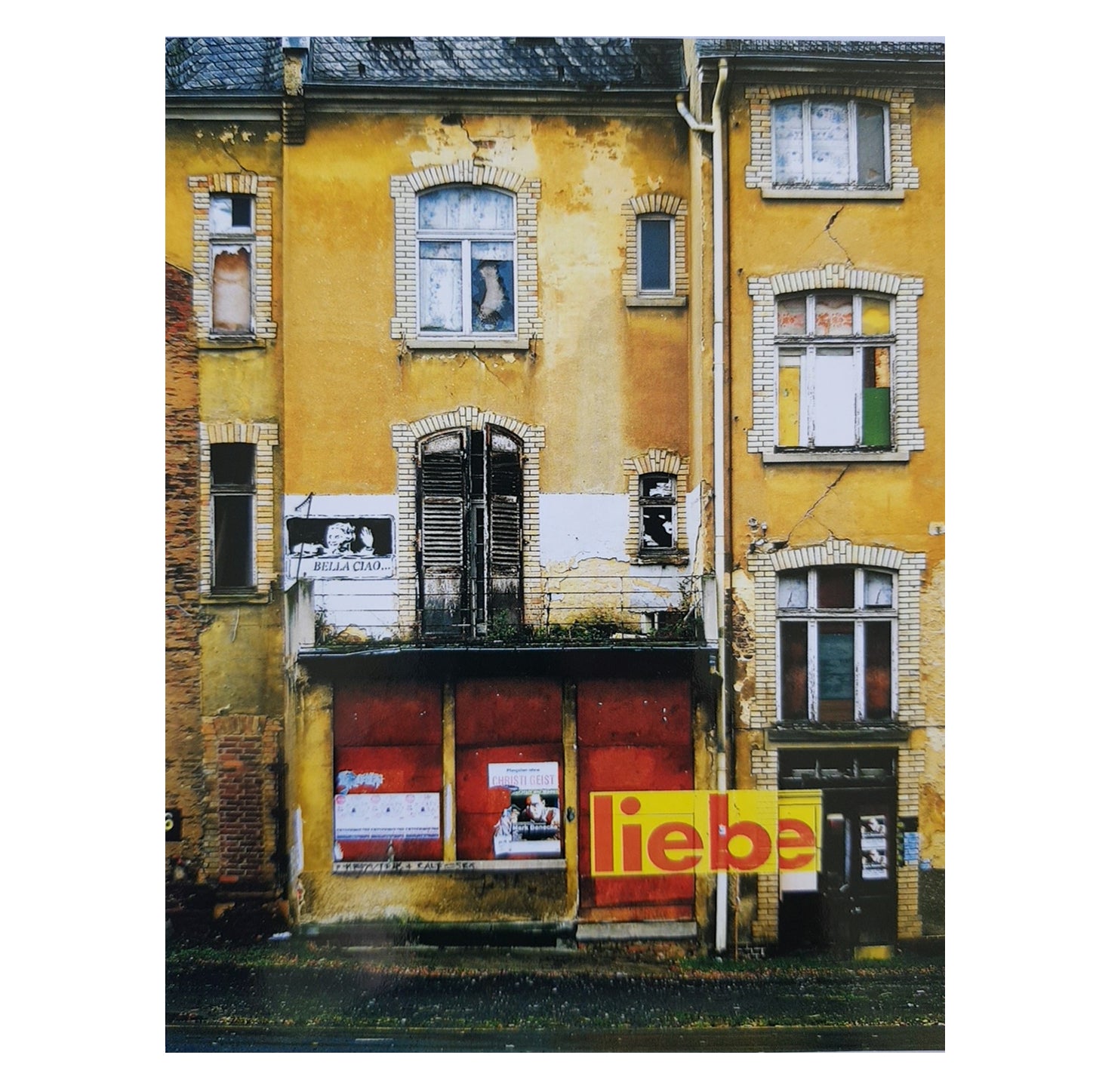 Postkarte "liebe" Punkt & Strich