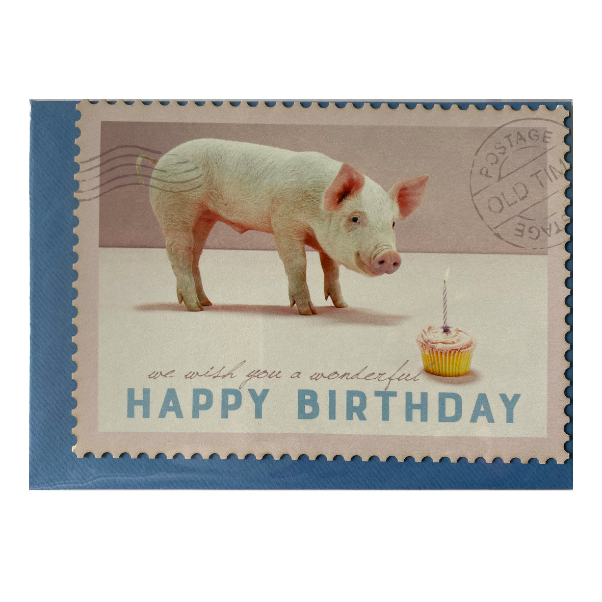 Karte mit Umschlag &quot;Wonderful happy birthday&quot;