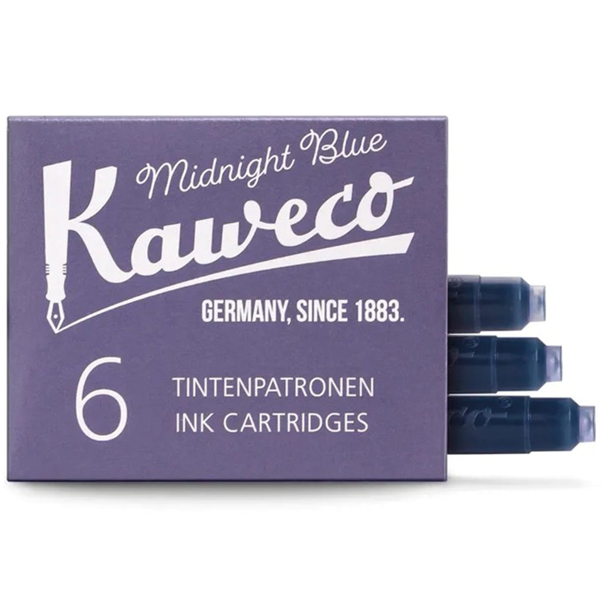 Tintenpatronen Kaweco Midnight Blue, 6 Stück