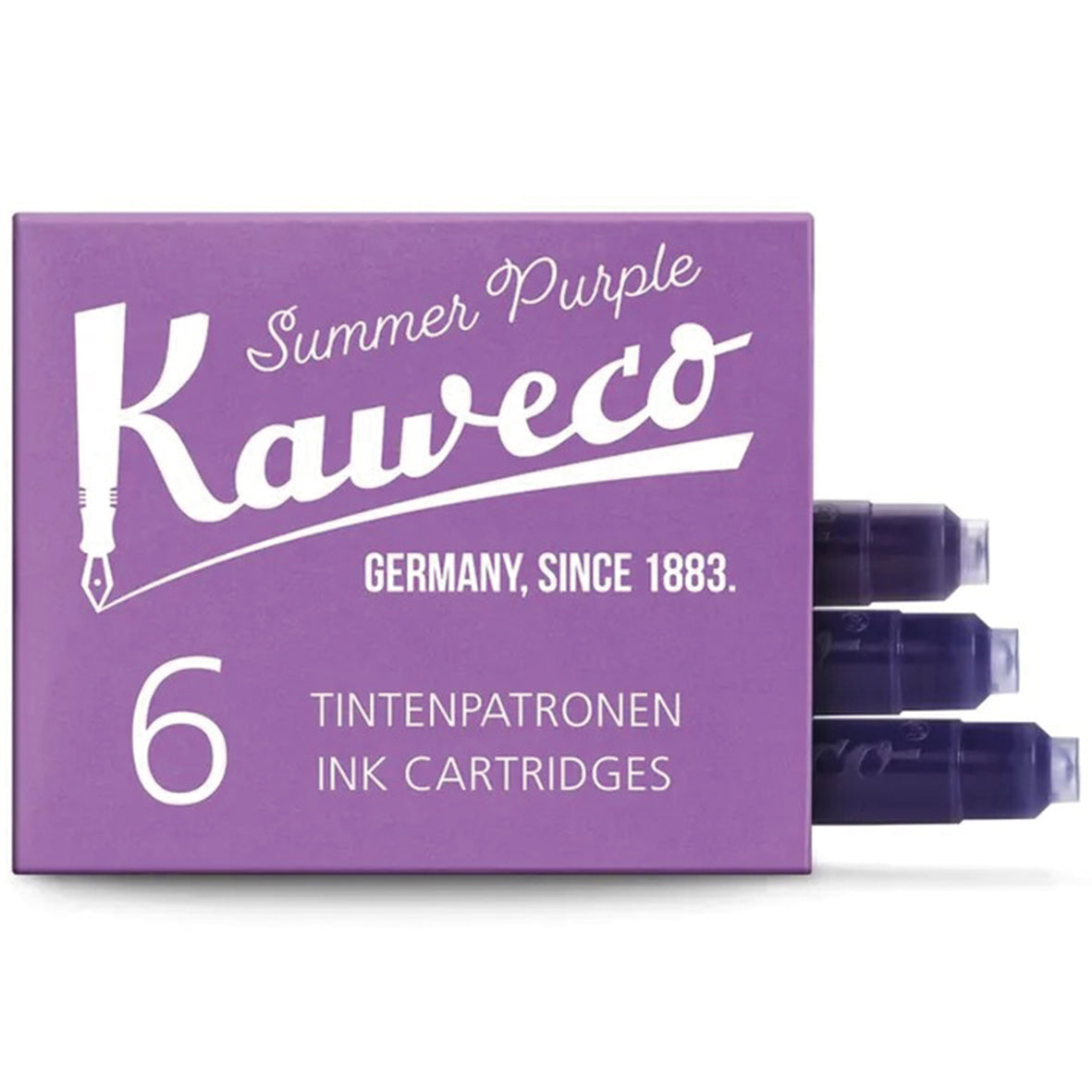 Tintenpatronen Kaweco Summer Purple, 6 Stück