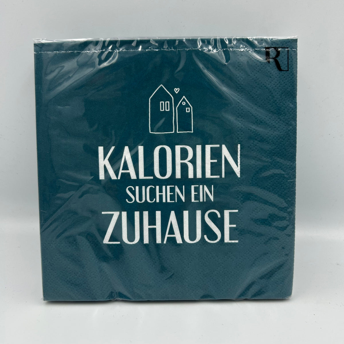 Servietten Kalorien suchen ein Zuhause, 33x33 cm