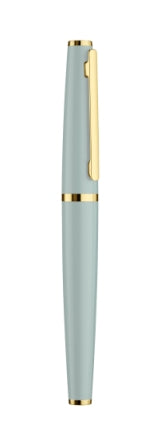 Füllfederhalter Otto Hutt Design06 - Pistazie Glanz, Beschlagteile gelbgold vergoldet / Stahlfeder