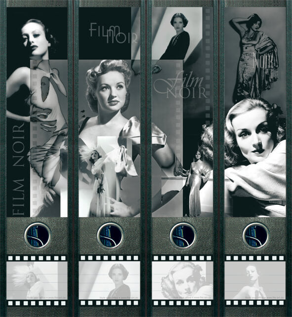 file art 4er Ordnerrücken Etiketten Set Graficolor für 7,5 und 8 cm Ordner file art 4er Ordnerrücken Etiketten Set Graficolor für 7,5 und 8 cm Ordner