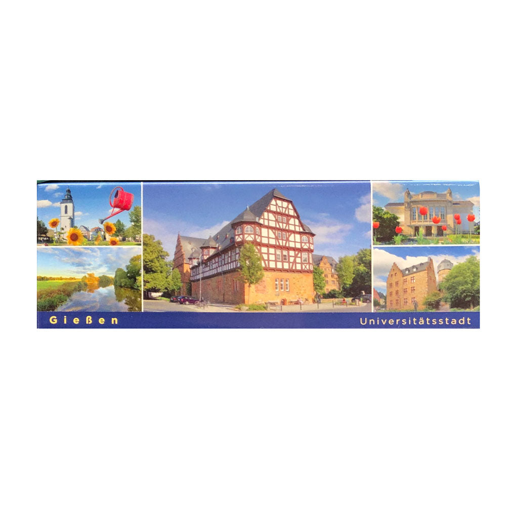 Magnet &quot;Universitätsstadt Gießen&quot;, rechteckig lang