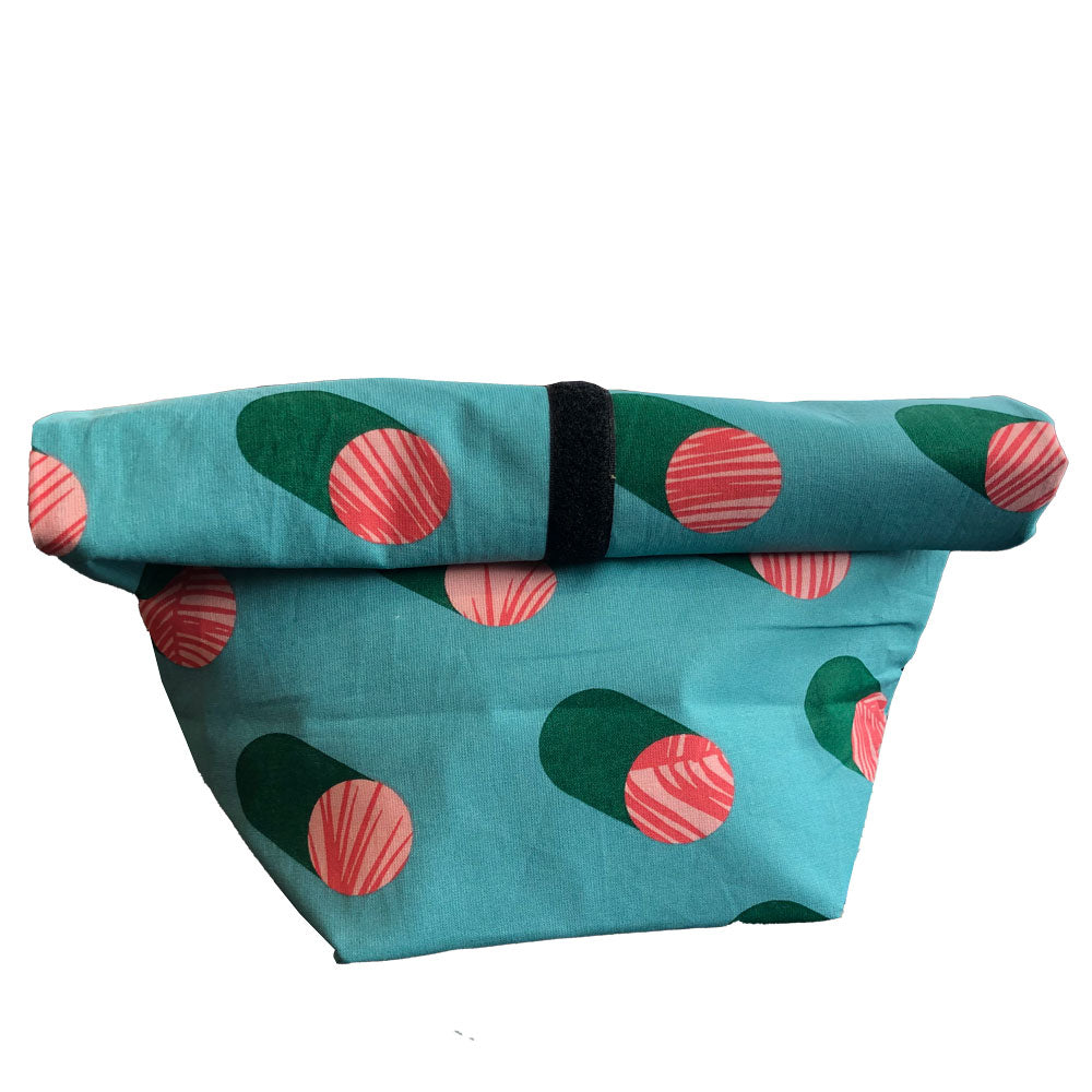 Lunchbag &quot;Tropical Dots&quot;, groß